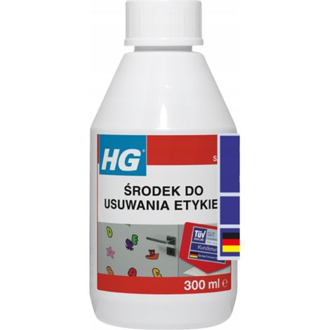 HG Détachant liquide professionnel pour étiquettes et autocollants 300 ml (1/2)