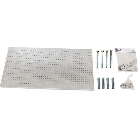 Simonrack Wandpaneel silbernes feuerverzinktes Stahl 1200x600 mm