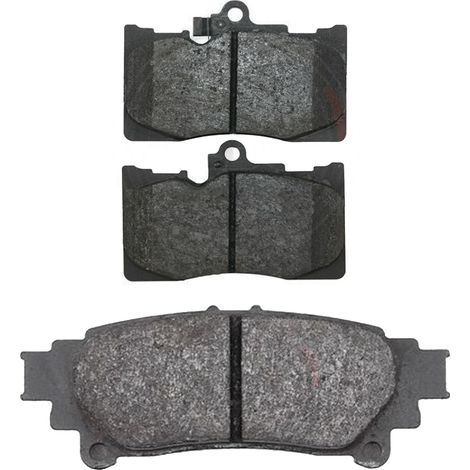 KIT PASTIGLIE FRENO ANTERIORI E POSTERIORI compatibile con LEXUS IS III (E3) / PASTIGLIE FRENANTI AUTO OEM P83072,P83132 / SOSTITUZIONE DIRETTA / BASSA POLVERE / SILENZIOSO