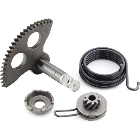 Pignon de démarreur kick-starter - Kit de réparation de ressort - compatible avec Easy, RY6, Hacker, Pixel, Goccia (50 cm³/2T) (1/5)