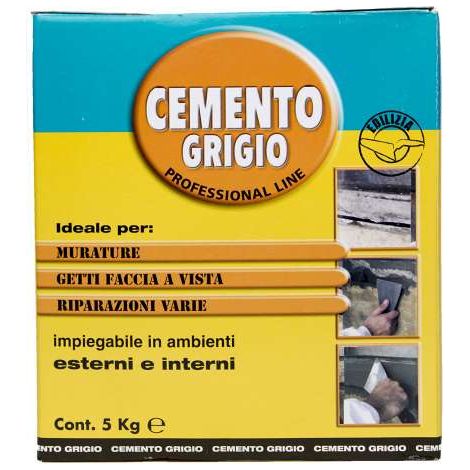 Cemento grigio 5 kg