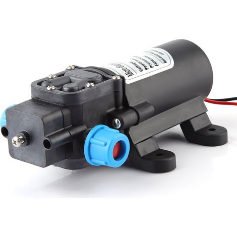 Mini pompe à eau électrique à membrane auto-amorçante avec pressostat 12V 60W pour arrosage pulvérisation (1/5)