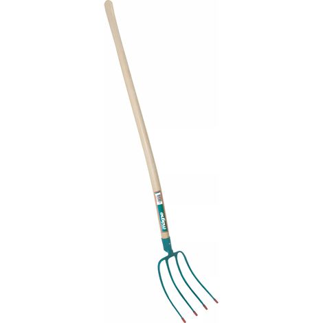 fourche à fumier 4 dents emmanchée 130 cm (1/2)