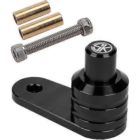 Bouton de stationnement semi-automatique pour levier de frein de moto Yamaha Xmax 125, 250, 300 et 400 (noir) (1/5)