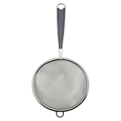 Colino acciao da cucina setaccio colabrodo latte infusi in rete metallica inox 7 cm (1/5)