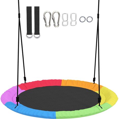 Nestschaukel, 120 cm, Tragkraft 300 kg, mehrfarbig