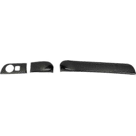 Compatible avec Durango 2011-2020 - Cache de tableau de bord et garniture de panneau de boutons de commutateur de phares en ABS et fibre de carbone - (1/5)