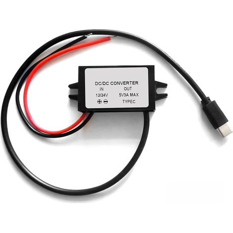 DC vers DC 8V-32V à 5V Convertisseur de Tension USB type C (1/5)