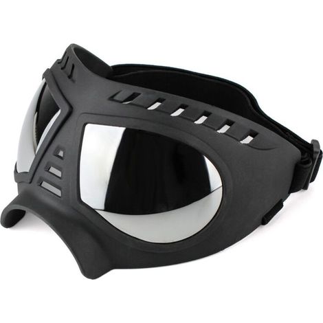 Medium to Large Dog Goggles UV Dog Sunglasses Windproof Snowproof Soft Frame for Long Snout Dogs Eye Protection (1/5)