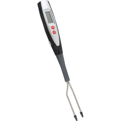 Fourchette de thermomètre à viande numérique IP67 étanche, lecture rapide, plage de température de 0 à 150 °C, thermomètre de barbecue pour griller steak, poulet et porc (1/5)