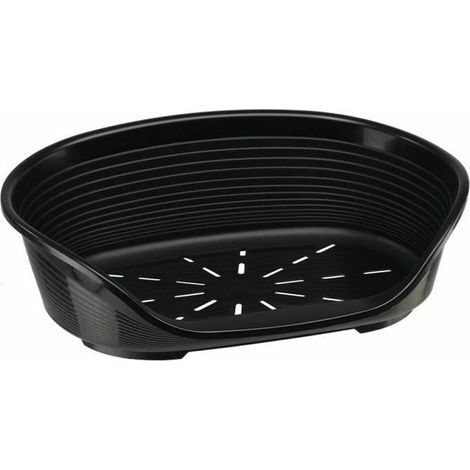 ferplast Siesta Deluxe cesta negra confortable para perro