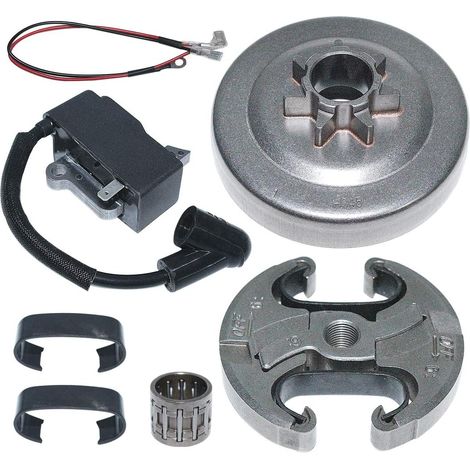 Kit de ressort de bobine d'allumage 325" 7T pour tambour d'embrayage, compatible avec tronçonneuse Husqvarna 445 450, remplace 578097901. (1/5)