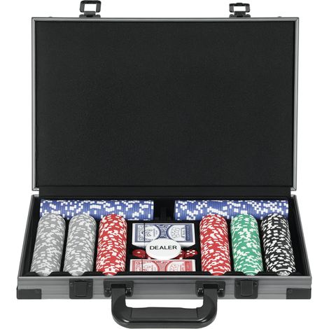 Tapis, pour maison et usage quotidien, Jeu de poker avec 400 jetons, format pratique, style facile à associer
