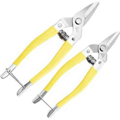Sécateur de Prunier Robuste de 15cm pour Prunes, Oranges, Raisins, Fleurs et Fruits, Idéal pour la Greffe et la Horticulture, Taille Professionnelle-x