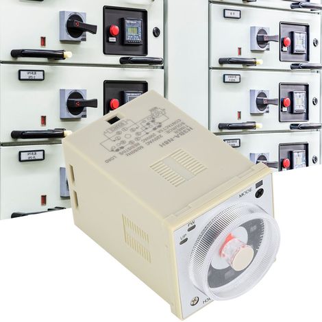 Relais temporisé multifonctionnel haute précision à 8 broches, durée de 1,2 s à 300 h, 220 V CA / 24 V CC / 220 V CA (1/5)