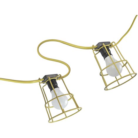 Lighthouse HI-22LED-B Festoon Lights 22M 10 Bulbs 110V L/HSLFEST110