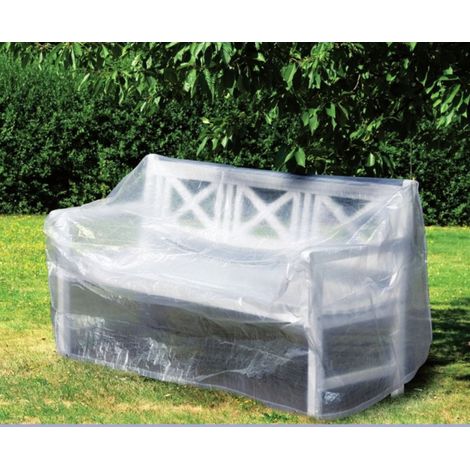 Westerholt Custodia protettiva per panca da giardino, 160 x 80 x 75 cm, trasparente 1927 (1/2)