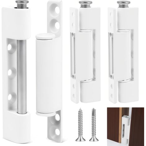 Türscharniere 3 Stück 95mm Weiß Zinklegierung für Türen & Fenster (1/5)