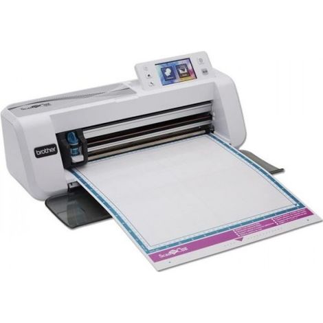 Machine à coudre Scan'n'cut CM300 – Découpe et traçage 300 DPI – 600 motifs intégrés – Pour papier et tissu – Brother