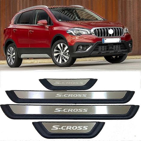 Accessoires automobiles - Protection de seuil de porte pour Suzuki S-Cross 2018-2022 - Pièces automobiles ( ) (1/5)