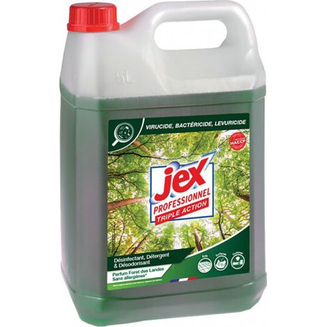 Nettoyant désinfectant Jex Express pin des Landes - Bidon de 5 litres (1/5)
