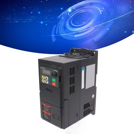 Convertisseur de fréquence vectoriel robuste série LK320 pour moteurs : entrée triphasée 380-440 V, sortie triphasée 0-440 V, 1,5 kW. (1/5)