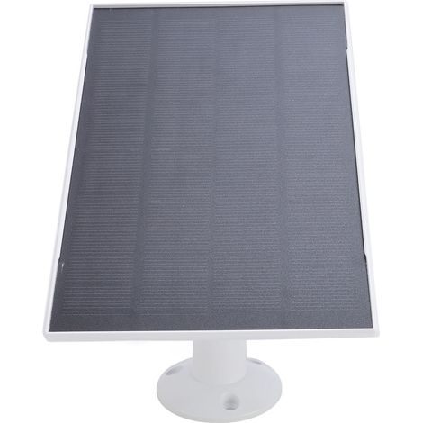Sonnette vidéo avec panneau solaire 8W, étanche IP66, caméra 2K orientable à 360° et chargeur intégré (1/5)