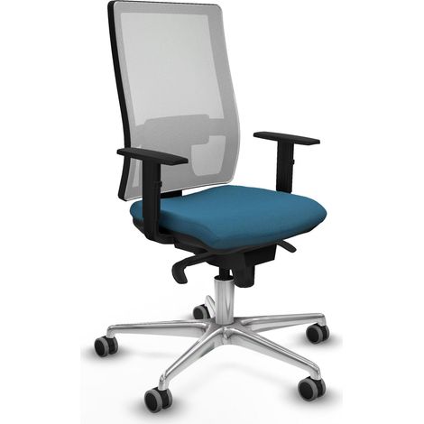 Piqueras et Crespo 1D086G0 chaise bureau vert pétrolier (1/3)