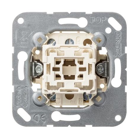 Jung Interruptor basculante (inserto) 20 AX 250 V, universal apagado-conmutado 506-20 U