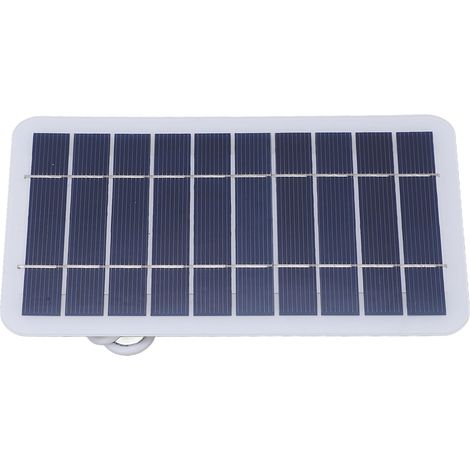 Tragbares, wasserdichtes 5V 2W Solarpanel-Ladegerät mit monokristallinem Solarpanel für Outdoor-Aktivitäten wie Camping und Wandern (1/5)