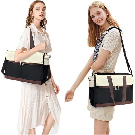 Sac à lunch isotherme pour femme, boîte étanche avec bandoulière de conservation du froid (1/5)
