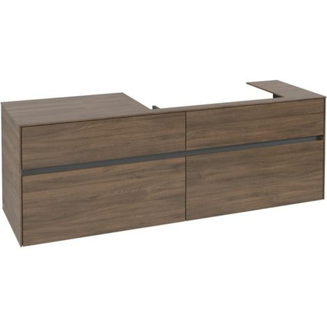 Villeroy & Boch Collaro Waschbeckenunterschrank, 4 Auszüge, (1/3)