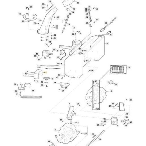 ORIGINAL STIGA GÜRTELSCHUTZ – 118890005/0