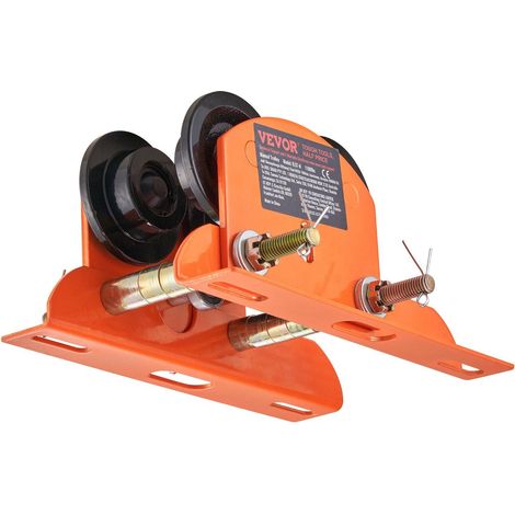 Treuil Électrique Manuel 499 kg Capacité Chariot à Pousser Roues Doubles Largeur de Flasque Ajustable 6-12 cm pour I-Beam (1/5)