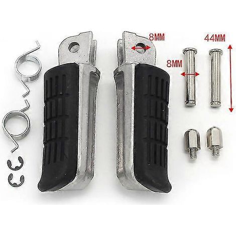 Motorrad-Fußrasten vorne für Honda MSX125, CBR250, NSR125R, CB500F, CB300RA, CBR500, NT700, VT250, VTR250, VTR1000F, VFR1200X