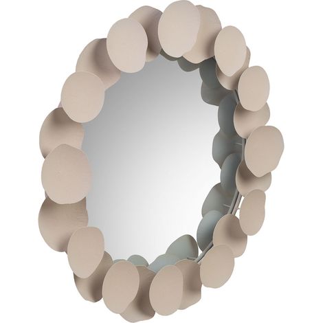 Espejo de pared de metal 85x85x7.5h cm (1/5)