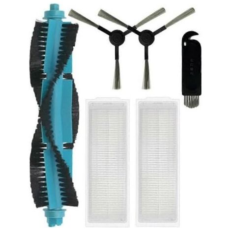Pièces de rechange pour filtre HEPA et brosse latérale principale de remplacement pour aspirateur robot Proscenic M6 Pro (1/5)
