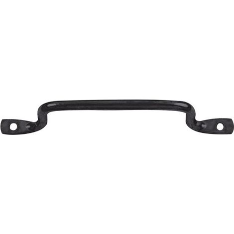 Griff runder Draht mit Laschen, schwarz, Länge 160mm