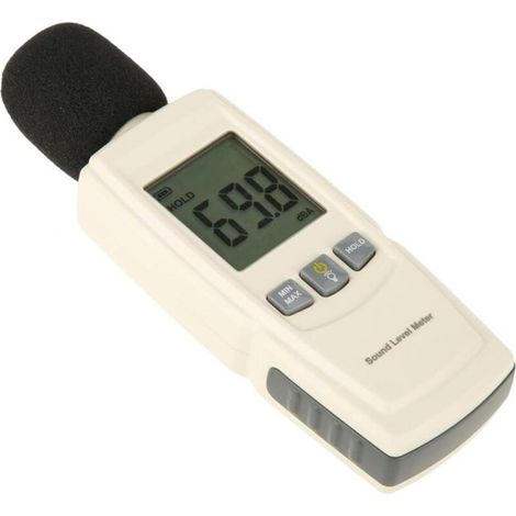 Sound Level Meter - Portable Digital LCD Sound Level Meter Noise Tester Range 30dB to 130dB Decibels