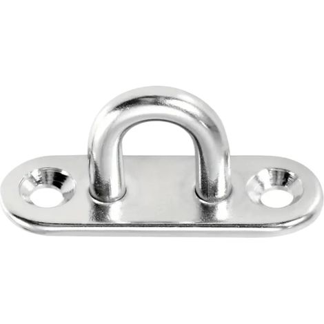10 crochets plafond, M6, inox 304, pour suspension et maison (1/5)