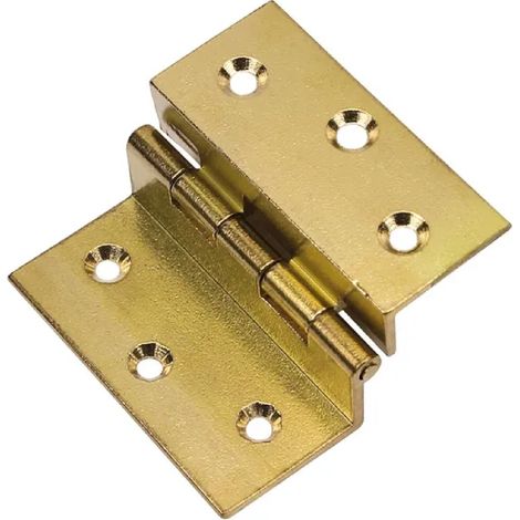 Cerniera Mezza con Versatilità e Funzionalità per Ogni Applicazione -Ottonata / 50 x 40 mm (1/2)