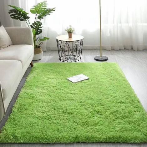Tapis Microfibre - Lavable En Machine - Pour Salon Chambre À Coucher Couloir Chambre Étudiante Cuisine Intérieur - 45 x 30 x 2 cm - 1 Pièce (1/5)