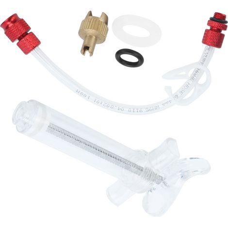 Seringue de Réparation Pneu VTT 20ml avec Kit de Remplissage à Vide (1/5)
