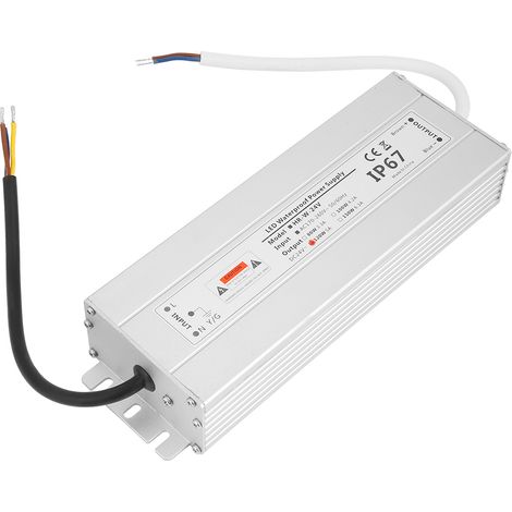 Alimentation pour ruban LED 24 V 120 W 5 A, étanche IP67, transformateur de commande LED