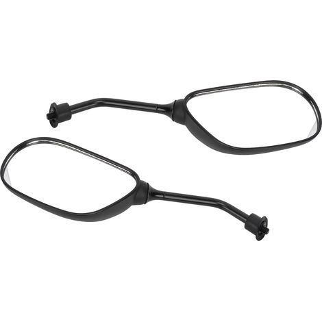 Rétroviseurs Moto 1 Paire, Rétro Miroir Guidon Filetage 8mm à Droite, pour Scooter Électrique Cruiser (1/5)
