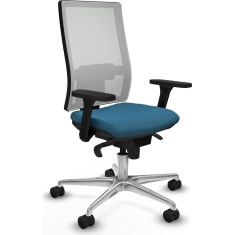 Piqueras y Crespo 3D086N0 Chaise Bureau Vert Pétrole (1/3)