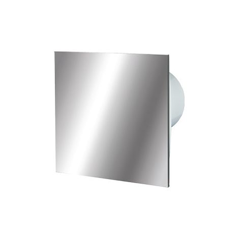 SENSATION 100 KTH aérateur avec façade chromé pour mur ou plafond D100 avec clapet anti-retour ,timer et hygrosta NATHER 587448