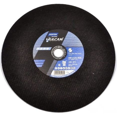 NORTON VULCAN SHIELD 400 x 4,0 x 32 mm A30S POUR MÉTAL