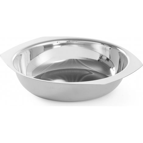 Bol en acier inoxydable pour légumes et salades, diamètre 140 x 35 mm