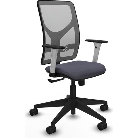 Chaise de bureau piqueras y crespo Motilla blanc soutien lombaire ajustable (1/2)